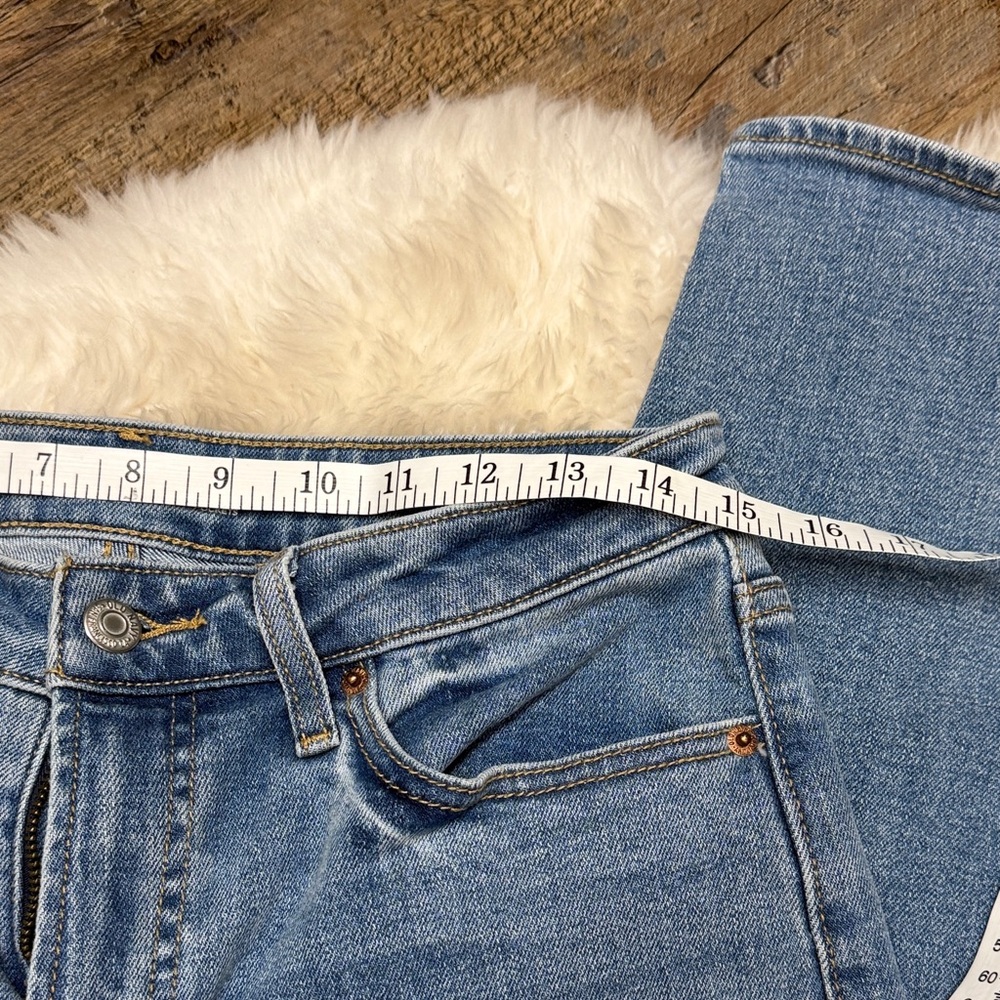 Old Navy high rise OG loose women’s blue wash Jeans size 6 - Picture 4 of 8